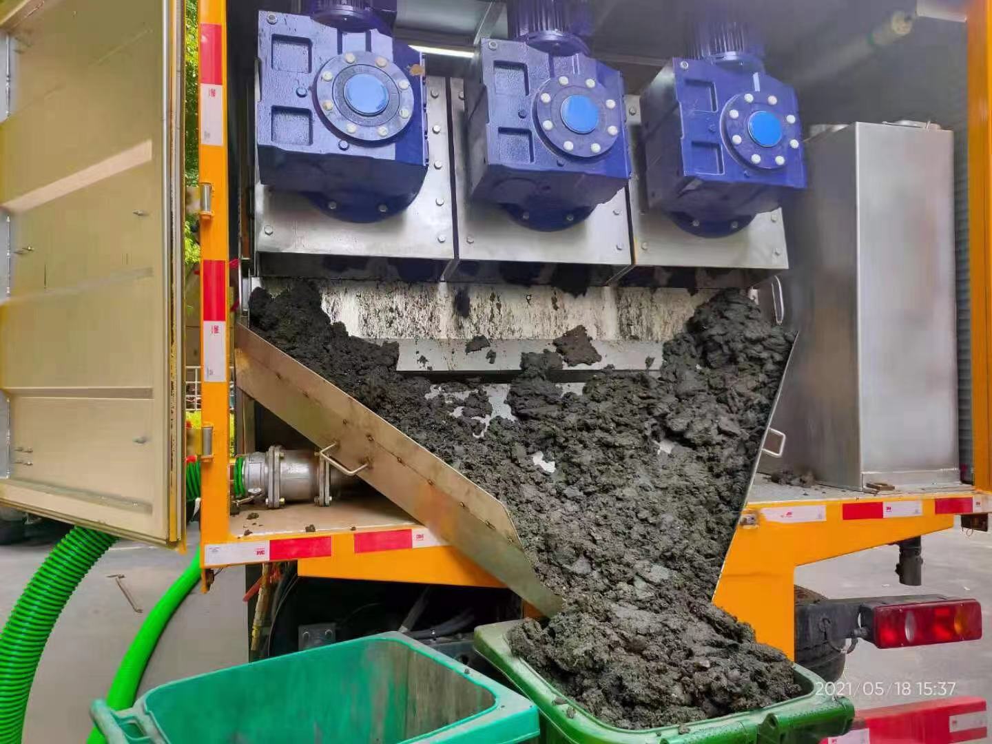 江城化粪池清掏城市维护站-泥浆净化干湿分离处理